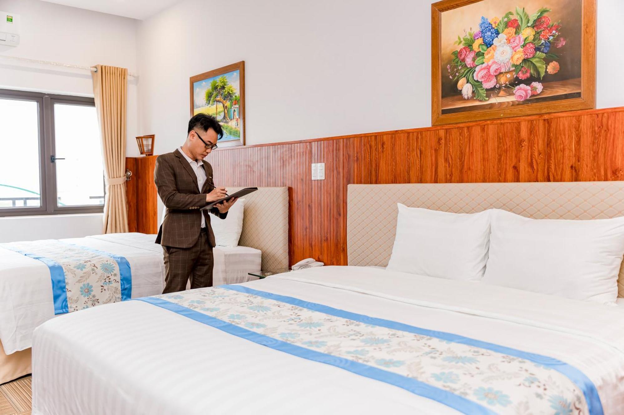 Binh An Nhien Hotel Duong Thanh Luaran gambar